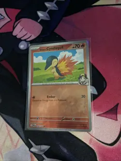 Ethan's Cyndaquil 32/182 Reverse Holo Destined Rivals -Near Mint- Pokemon TCG - Image 1