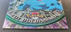 Topps Chrome 2000 #01 Bulbasaur Pokemon TV Animation Series - Image 2