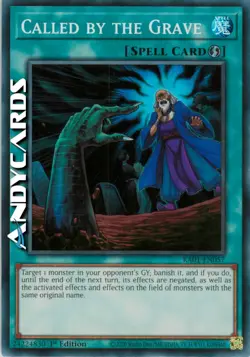 CALLED BY THE GRAVE (Richiamato Dalla Tomba) Super R • RA01 EN057 • 1Ed • Yugioh - Image 1