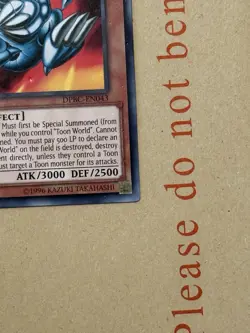 Yugioh Blue-Eyes Toon Dragon DPBC-EN043 1st edition Common - Image 4