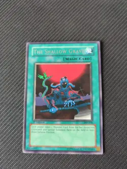The Shallow Grave PSV-036 1st Edition Pharoahs Servant NM Yugioh - Image 1