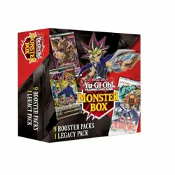Yugioh Monster Mystery Box 9 Packs + 1 Legacy Pack New Factory Sealed! 728192517051 - Image 1