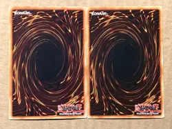 yugioh Dark Magician Knight ROD-EN001 & Knight's Title ROD-EN002 Secret Rare LP - Image 4