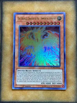 Yugioh The Winged Dragon Of Ra - Immortal Phoenix DUPO-EN046 Ultra 1st Ed NM - Image 1