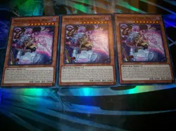 3x Mitsurugi No Miko, Wousu 1st Edition Common ALIN-EN091 Yu-Gi-Oh! - Image 1
