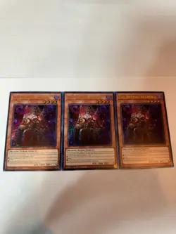 yugioh the bystial aluber ultra rare 3x mp24-en188 mp24 - Image 1