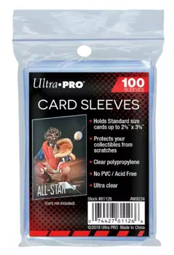 100 Bustine Buste Protettive Ultra Pro Yugioh Pokemon Trasparenti clear sleeves - Image 1