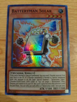 Batteryman Solar - OP10-EN005 - Near Mint NM - Super Rare - Unlimited - Image 1