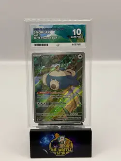 Snorlax 151 ETB Promo #051 Ace 10 Gem Mint Pokemon Card English - Image 1