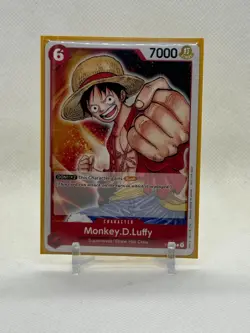 Monkey D Luffy P 001 - One Piece Card Game Promo English - Image 1
