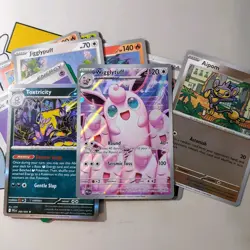 Wigglytuff 105/094 - Pokemon - Mega Evolution Phantasmal Flames Plus pack cards - Image 1