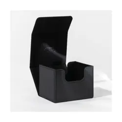 Ultimate Guard 100+ SideWinder Standard Card Deck box Case Monocolor Black - Image 1