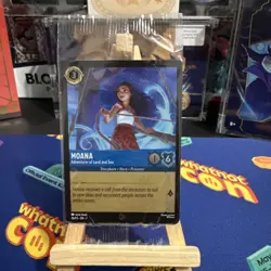 PSL Disney Lorcana Promo Card Moana 2 Adventurers on Land and Sea 26/P2 Sealed - Image 1