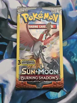 Pokemon Burning Shadows 3 Card Mini Booster Packs Complete Art Set Lot of 4 - Image 3