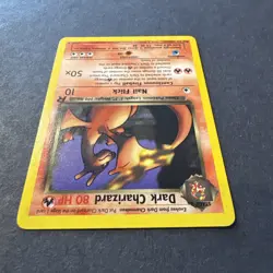 DARK CHARIZARD 21/82 non-holo Team Rocket Pokemon TCG card - Image 5