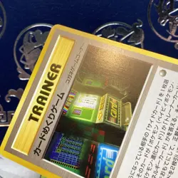 Pokemon Card Card Flip Game Japanese Banned Art Slot Machine Neo Genesis NM - Image 3
