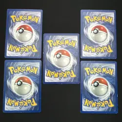 Lot of 5 VTG French Pokemon Cards Base Set and Jungle Common and Uncommons - Image 2