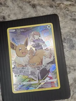 Eevee TG11/TG30 Swsh09: Brilliant Stars Trainer Gallery Holo Pokemon Card - Image 1