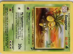 Pokemon Exeggutor 39/130 Base Set 2 Non-Holo WOTC Vintage Card TCG - Image 5