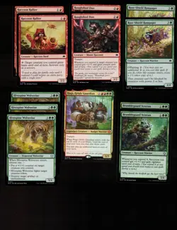 Raccoon Riot!-MTG-Magic the Gathering 60 Card Deck-Rare-Mythic-casual fun - Image 2