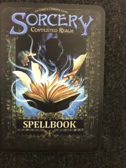 Sorcery Contested Realm Beta Aquamarine Core Non-Foil Unique Card - Image 2