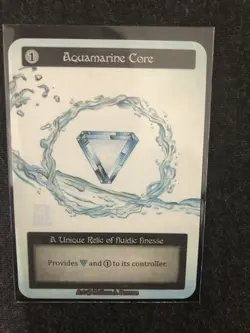 Sorcery Contested Realm Beta Aquamarine Core Non-Foil Unique Card - Image 3
