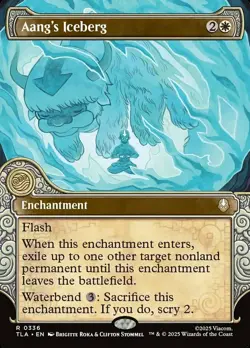 x1 Aang's Iceberg - Showcase R MTG Avatar: The Last Airbender M/NM, English - Image 1