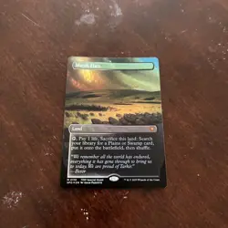 MTG Marsh Flats (0110) (Borderless) Special Guests Foil NM - Image 1