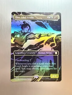 Fire Lord Azula - 313 - MTG Avatar: The Last Airbender - Borderless - FOIL - Image 1