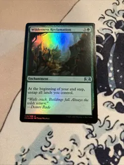 Wilderness Reclamation FOIL Ravnica Allegiance NM Uncommon Enchantment - Image 1