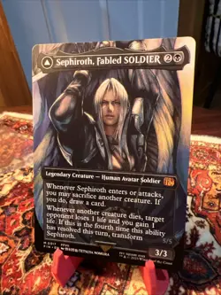 Sephiroth, Fabled SOLDIER (0317) (Borderless) Final Fantasy Regular - Image 1