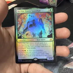 x1 Hei Bai, Forest Guardian - Foil M MTG Avatar: The Last Airbender: Eternal M/N - Image 1