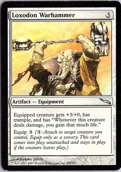Loxodon Warhammer U Mirrodin 201 LP Magic - Image 1