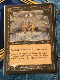 Dark Ritual Mercadian Masques Foil Foreign MTG - Image 1