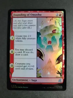 Founding of Omashu (Foil) Uncommon MTG Avatar Eternal - Image 1