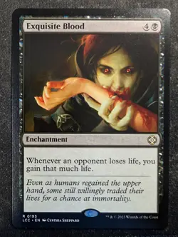 Exquisite Blood - Commander Lost Caverns of Ixalan (MTG) - Image 1