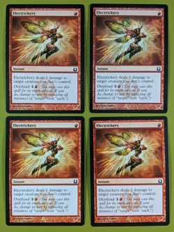 Electrickery x4 Return to Ravnica 4x Playset Magic the Gathering MTG - Image 1