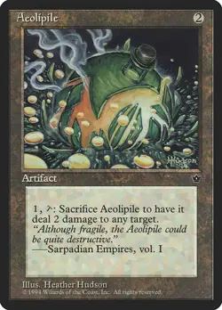 Fallen Empires Aeolipile MTG Magic the Gathering MP - Image 1