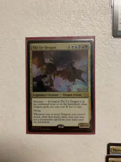 The Ur-Dragon Custom EDH Commander Deck, Rhystic, Cyc Rift, Teferis Pro +! - Image 1