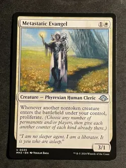 MTG Metastatic Evangel, NM-Mint, (MH3 #0035) Regular - Image 1