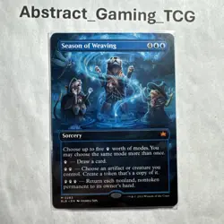 MTG - Season of Weaving - (BLB #283) - (Borderless) - Bloomburrow - Regular - NM - Image 1