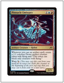 1x Pinnacle Emissary, Magic the Gathering MTG NM - Image 1