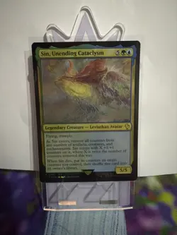 Sin, Unending Cataclysm (Surge Foil) Commander: Final Fantasy Foil - Image 1
