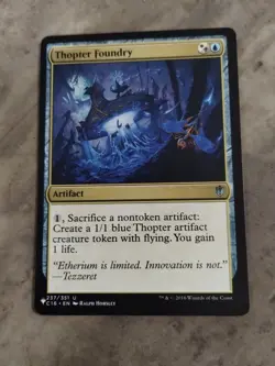 Thopter Foundry - 133/145 - The List Reprints - Magic MTG - Image 1