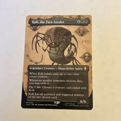 x1 Koh, the Face Stealer - Borderless M MTG Avatar: The Last Airbender M/NM, Eng - Image 1
