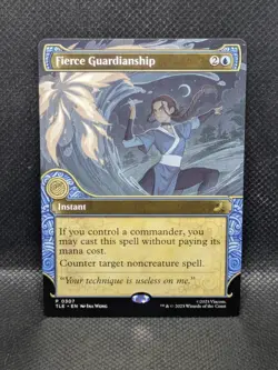 Magic The Gathering Avatar The Last Airbender Fierce Guardianship P0307 - Promo - Image 1