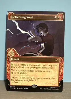Deflecting Swat borderless Avatar Magic The Gathering MTG 2025 - Image 1