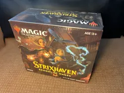 MTG Magic Strixhaven Bundle (10 Packs + More) DAMAGED Box Still Factory SEALED 630509959129 - Image 1