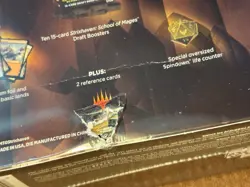 MTG Magic Strixhaven Bundle (10 Packs + More) DAMAGED Box Still Factory SEALED 630509959129 - Image 2