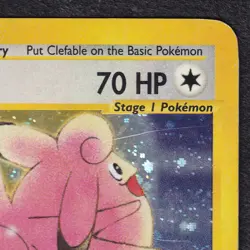 [GD] CLEFABLE Pokemon HOLO RARE Expedition Set E-tag serie 7/165 English GOOD - Image 5